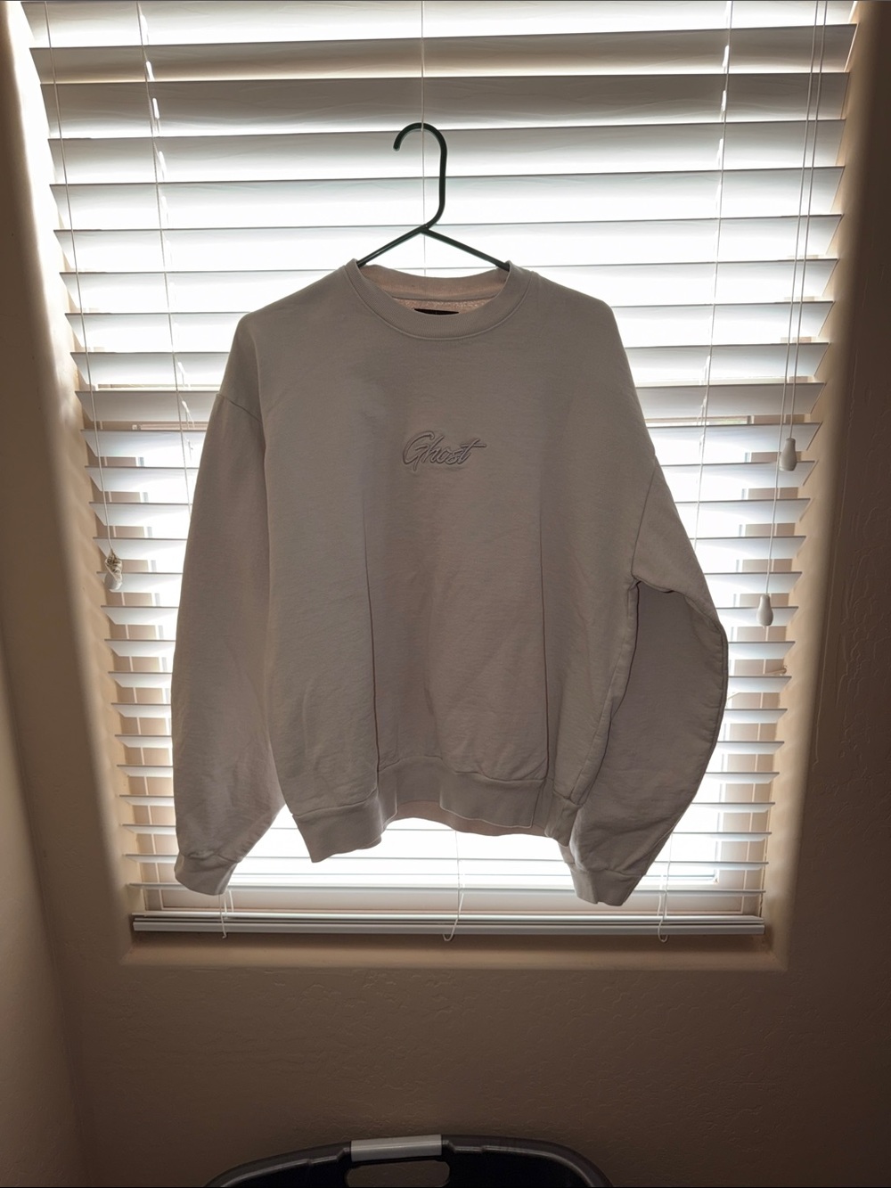 Ghost Beige Crewneck Sweatshirt